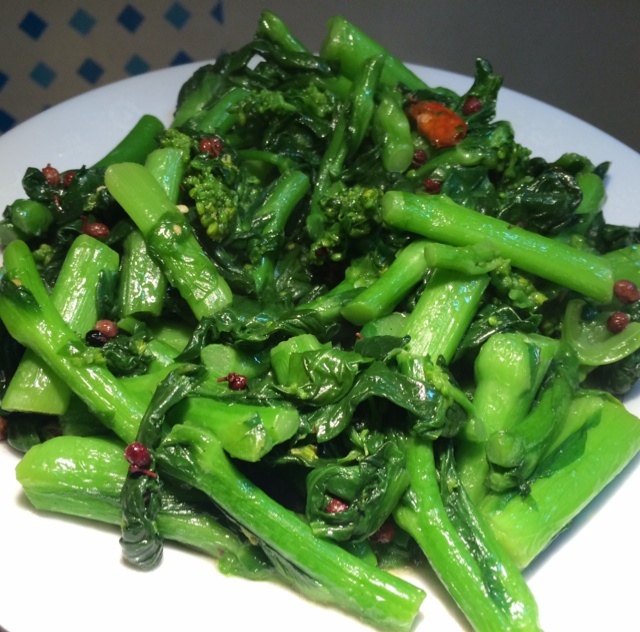 天山童姥33做的清炒油菜花