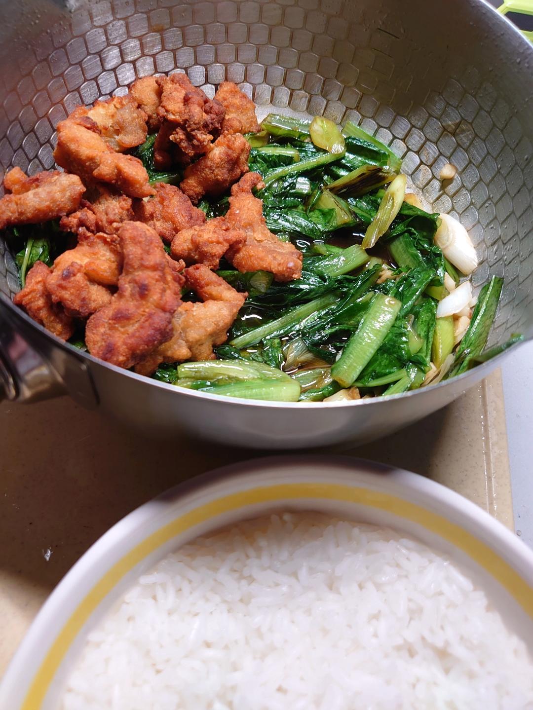 蒜蓉油麦菜（蚝油）