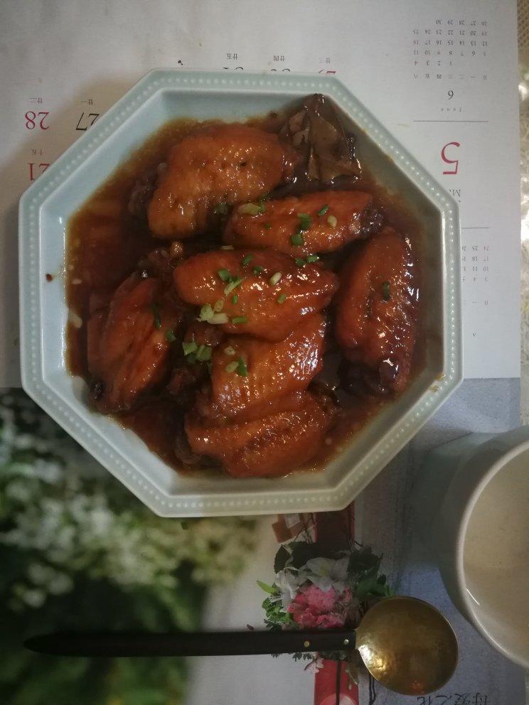 吮指梅酱鸡翅