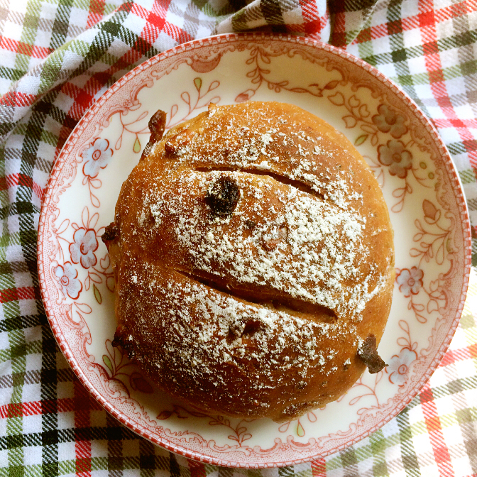 全麦核桃包～软欧包