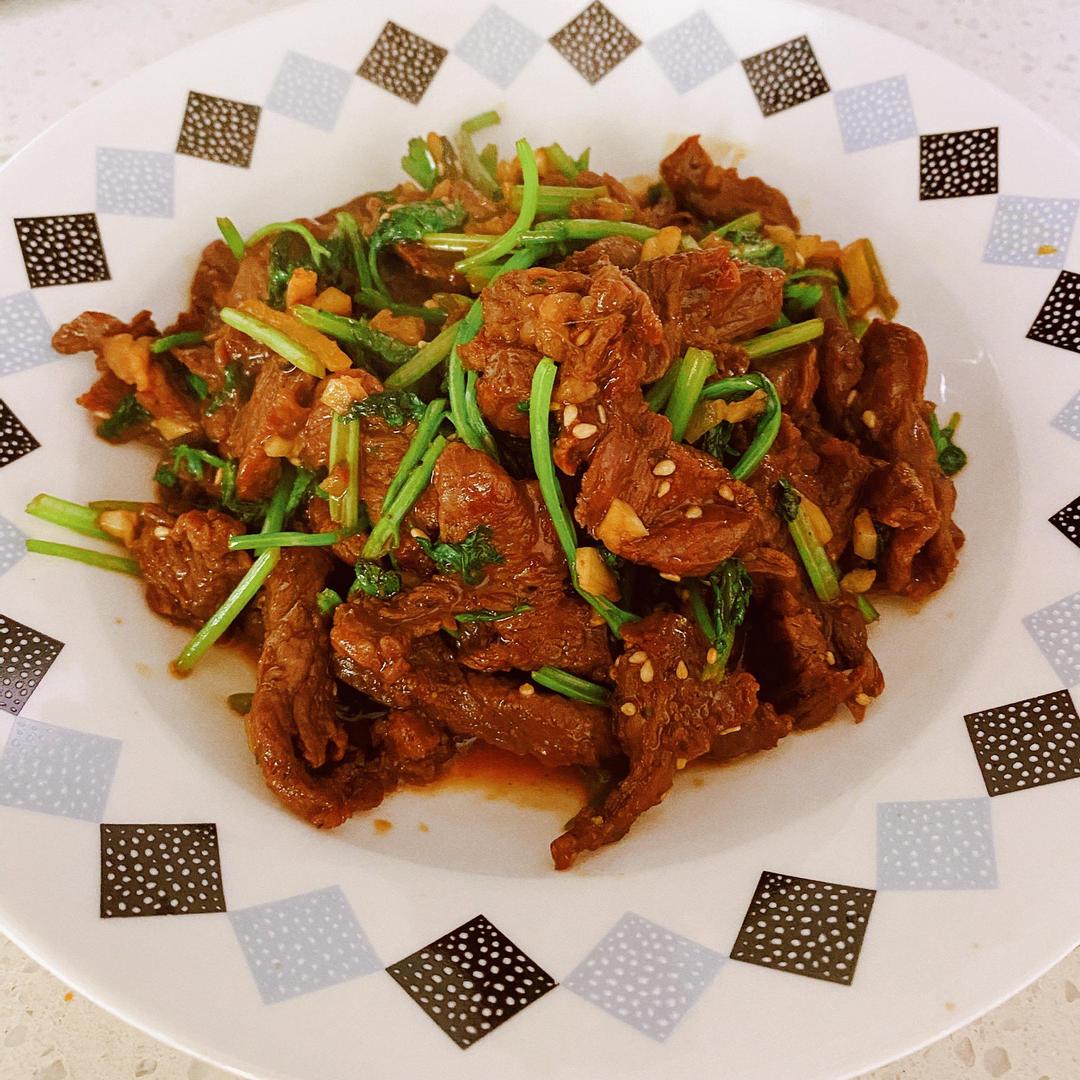 香菜牛肉