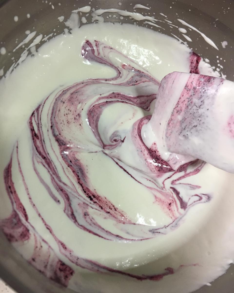 超快手低碳水桑椹慕斯