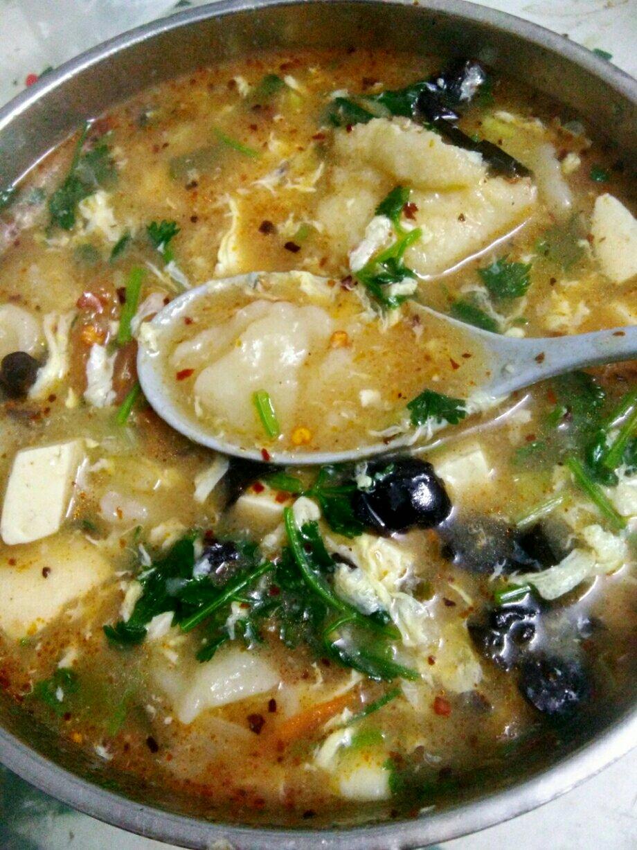 凉了也不会坨在一起的疙瘩汤