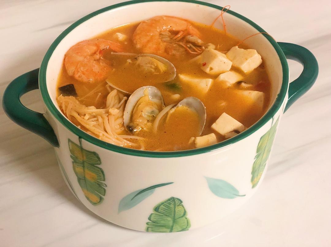蛤蜊豆腐汤(减肥)