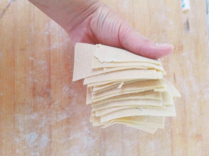 自己做馄饨皮、云吞皮