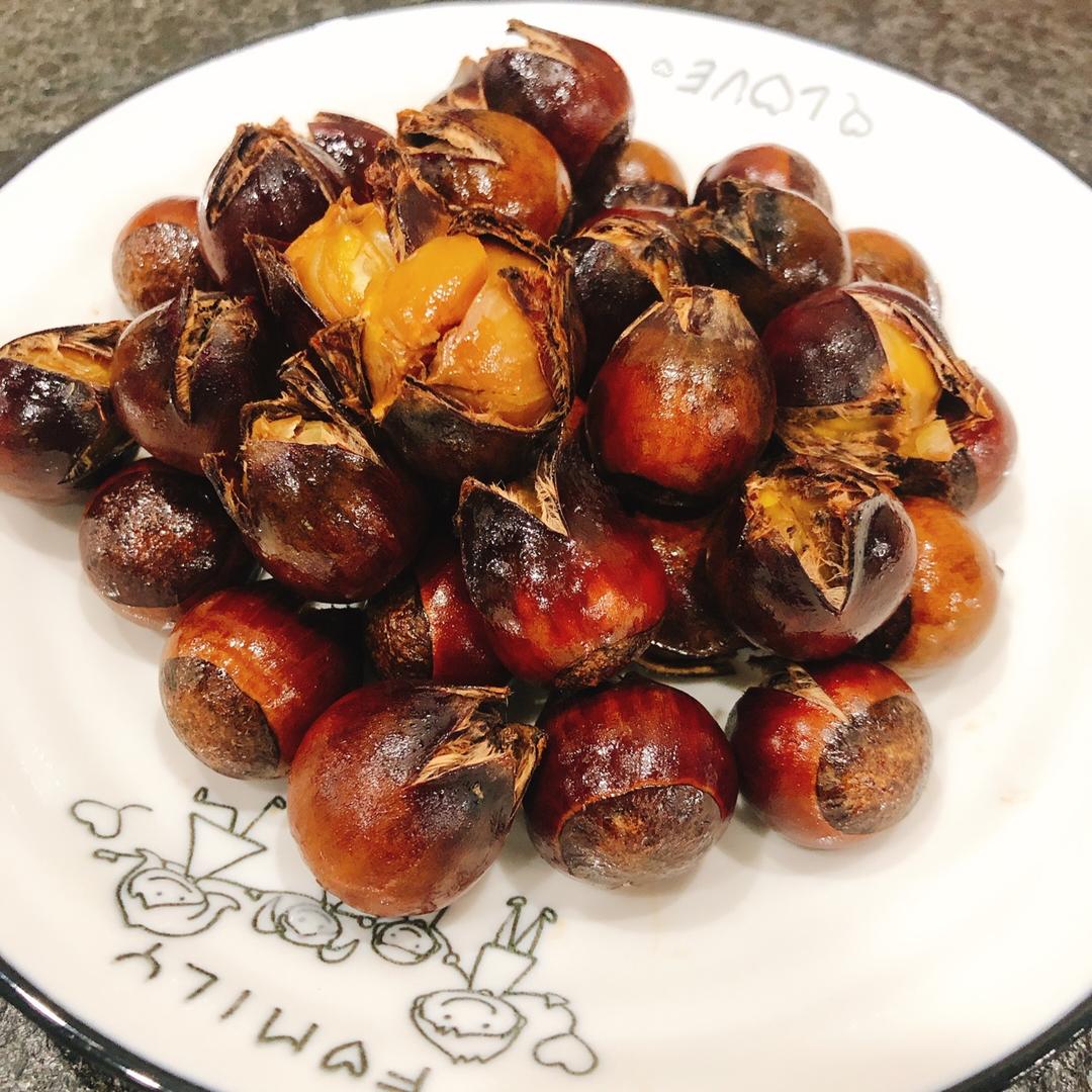 电饭煲糖炒栗子