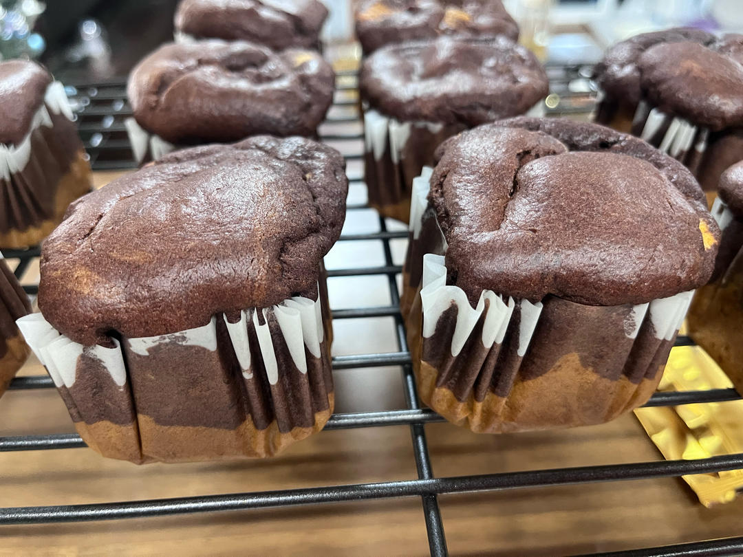 巧克力大理石纹香蕉蛋糕