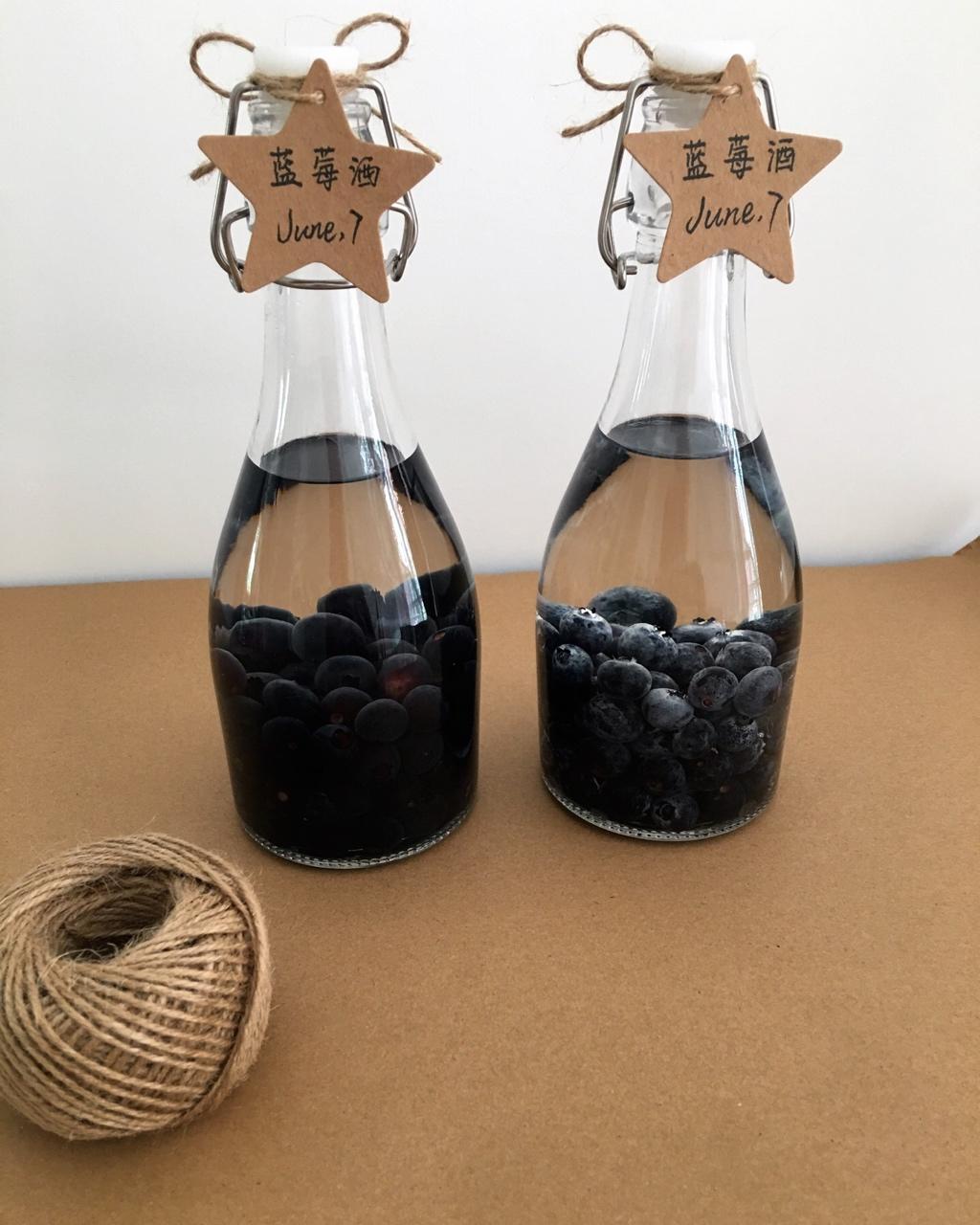 萝妈小厨做的蓝莓酒