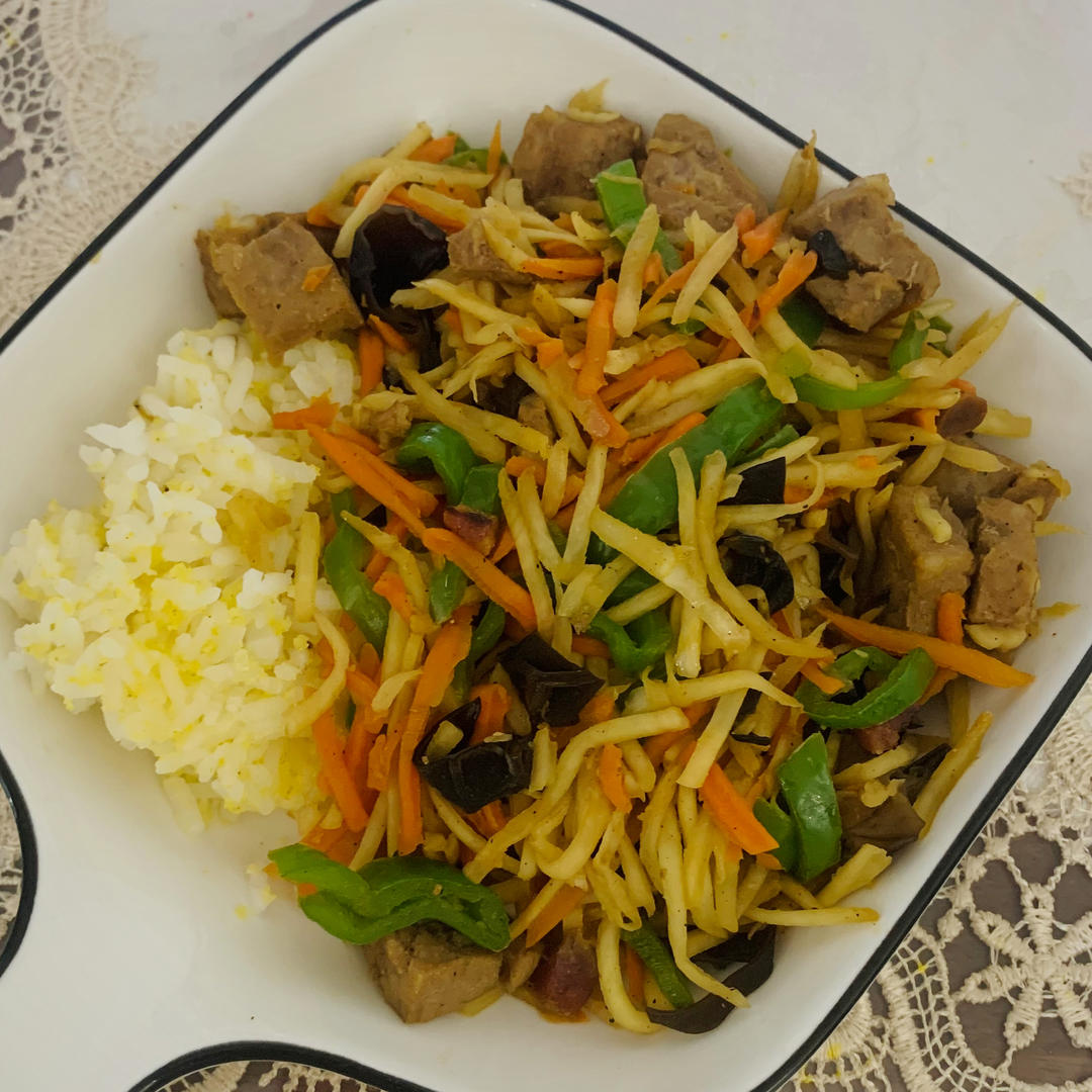 茭白肉丝