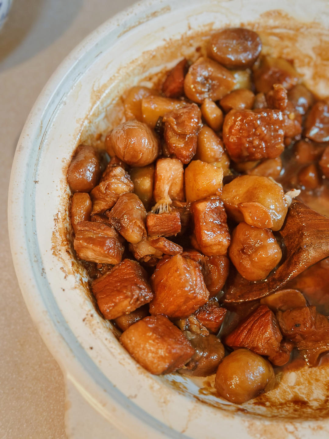 板栗炖肉