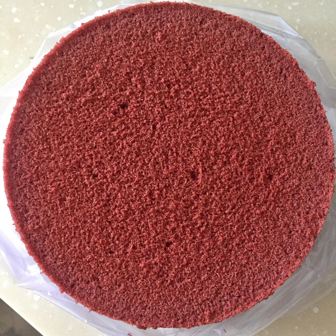 暖心红丝绒蛋糕［6寸绵软戚风版 ］