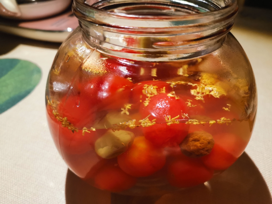 酸甜爽 | 桂花梅子酿番茄的做法