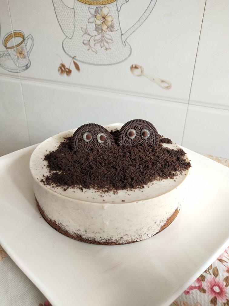 🍪奥利奥芝士慕斯蛋糕（免烤好吃不上火）6寸