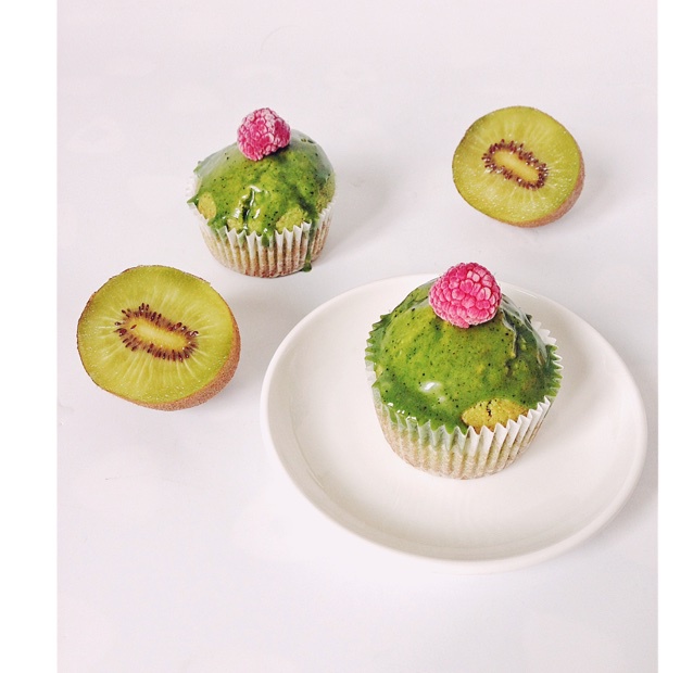 微苦抹茶乳酪杯子蛋糕