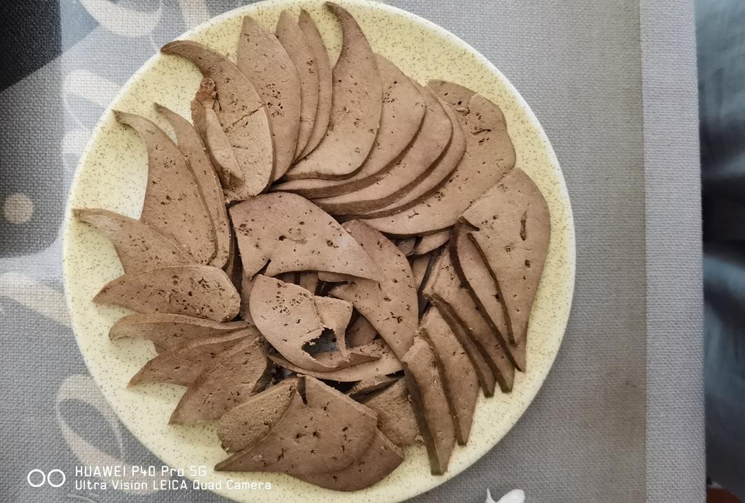 简单至极的白切猪肝