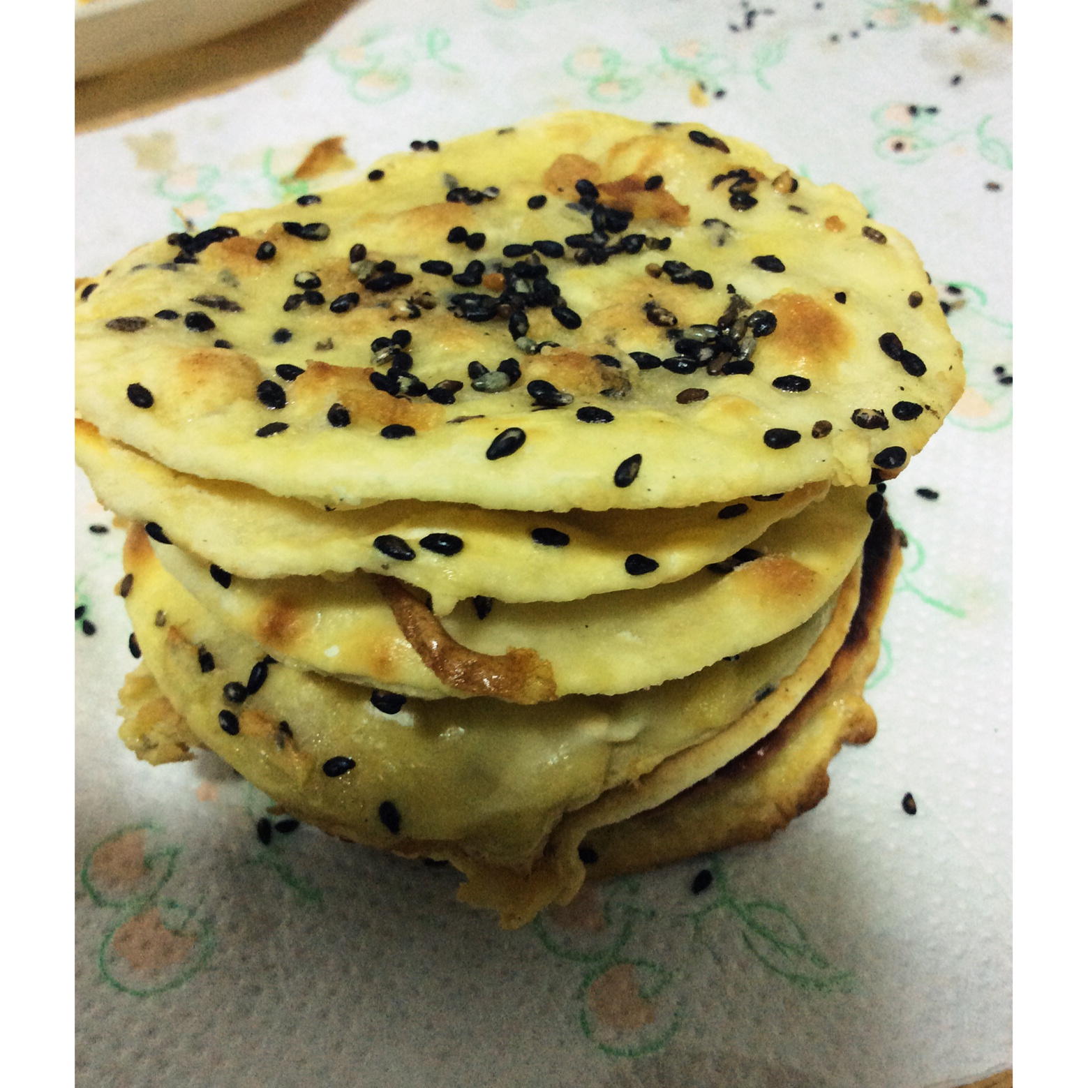 煎饺子皮脆饼