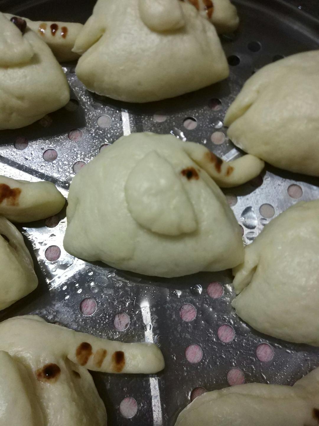 小象蜜豆包-小兔子热狗包