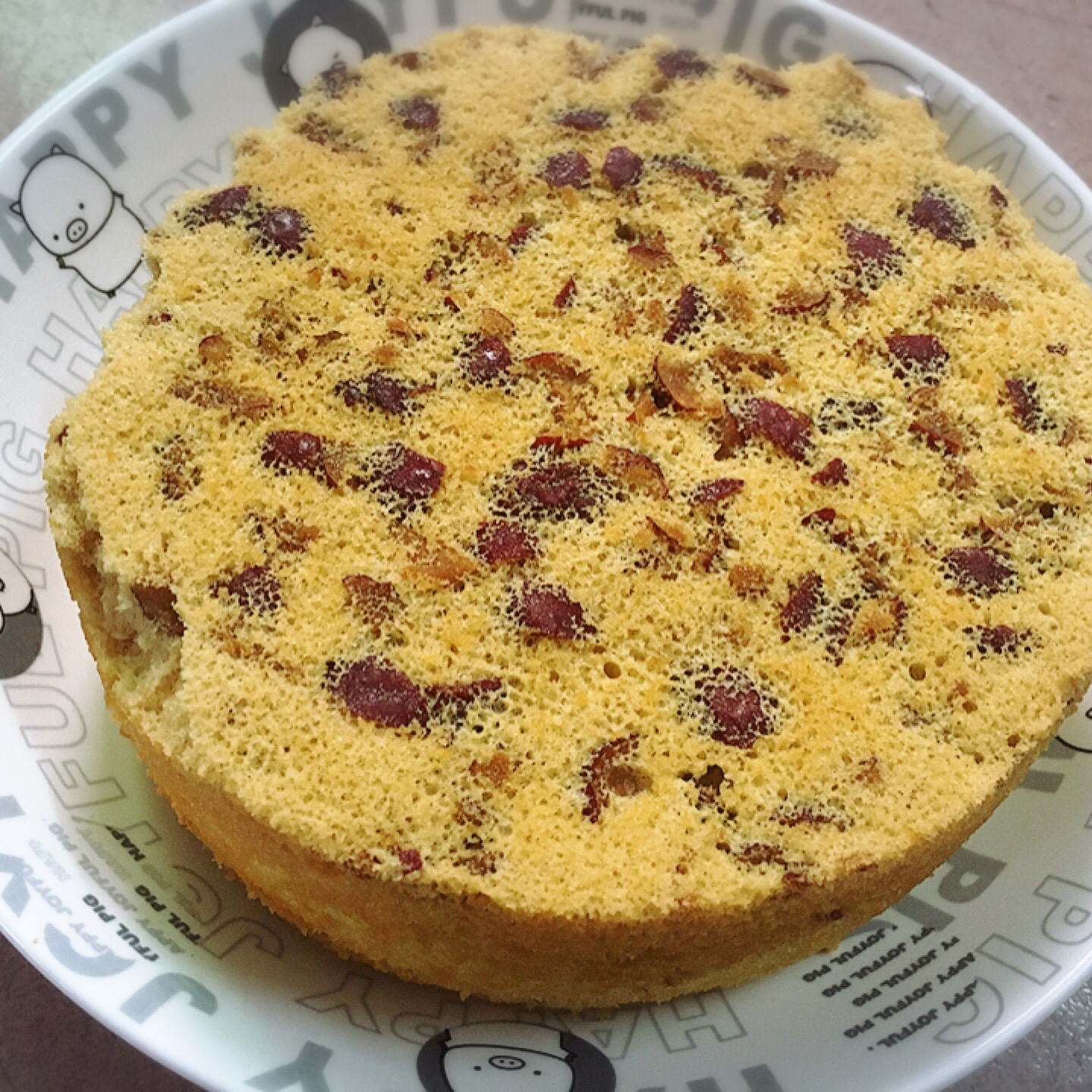 红枣红糖戚风蛋糕（6寸）