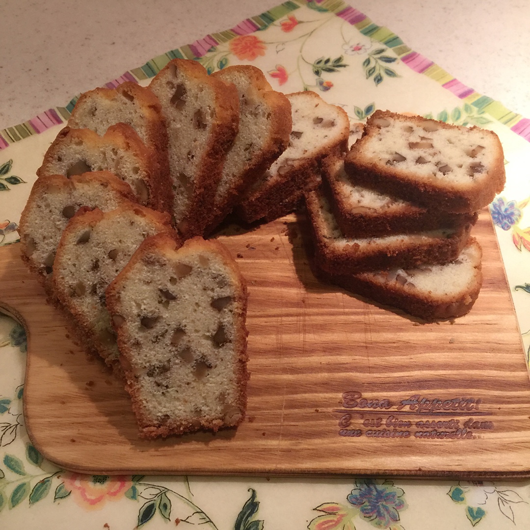 焦糖碧根果蛋糕