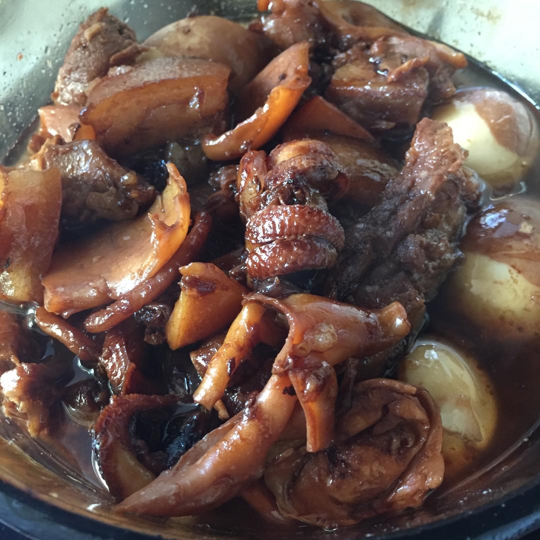 luo run做的墨鱼红烧肉