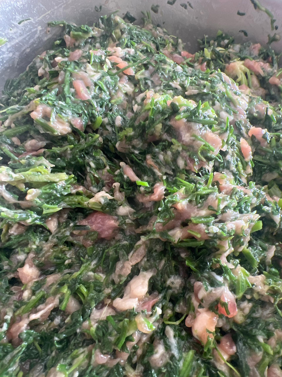 荠菜猪肉饺子馅