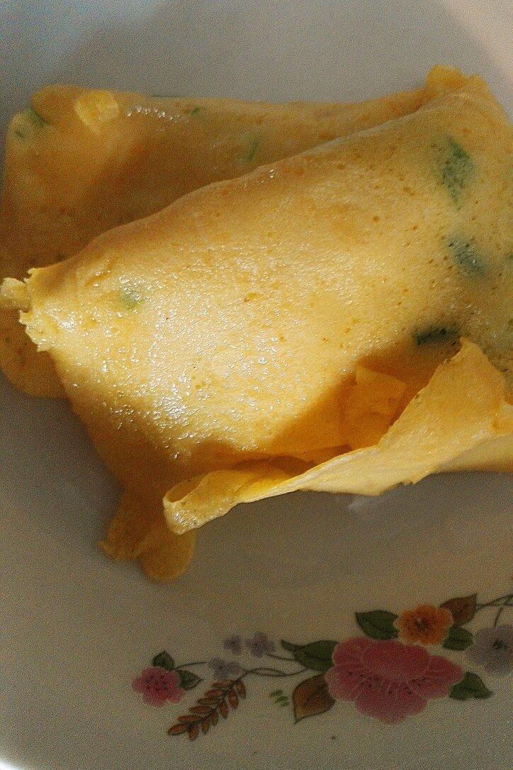 葱花鸡蛋饼