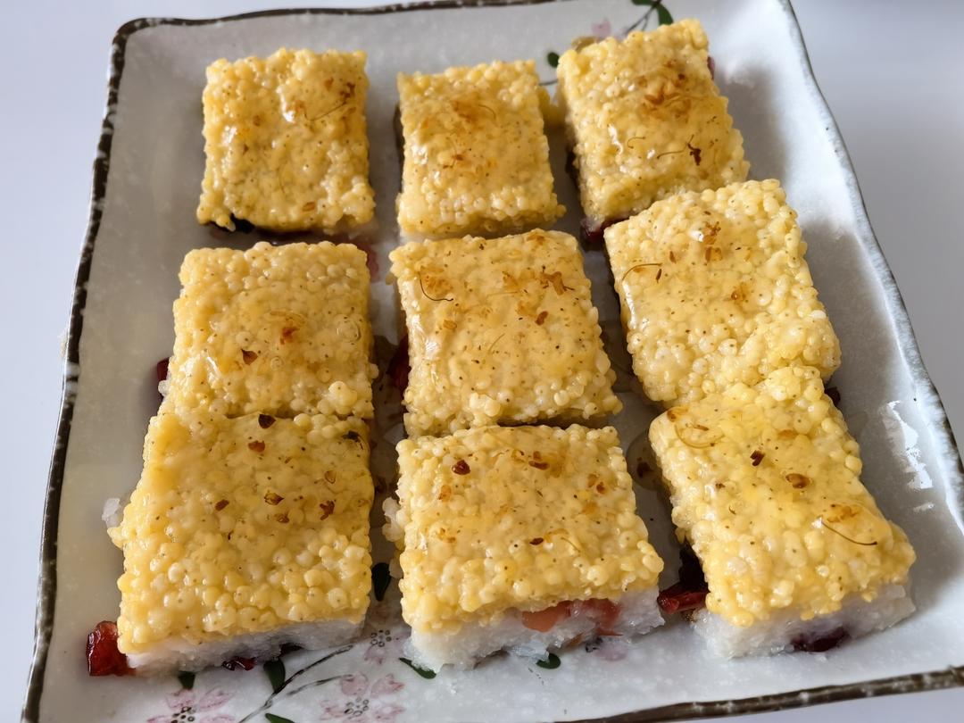 模仿西贝黄米凉糕～蓉儿