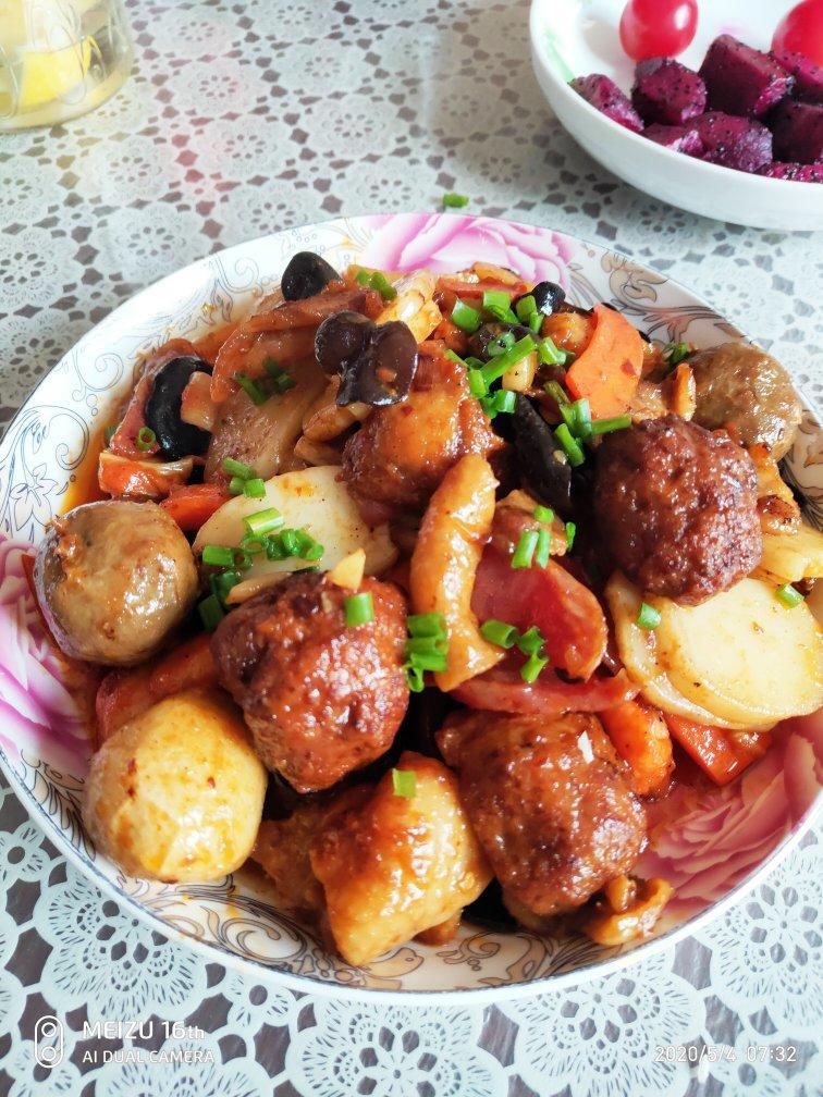 火锅丸子大杂烩