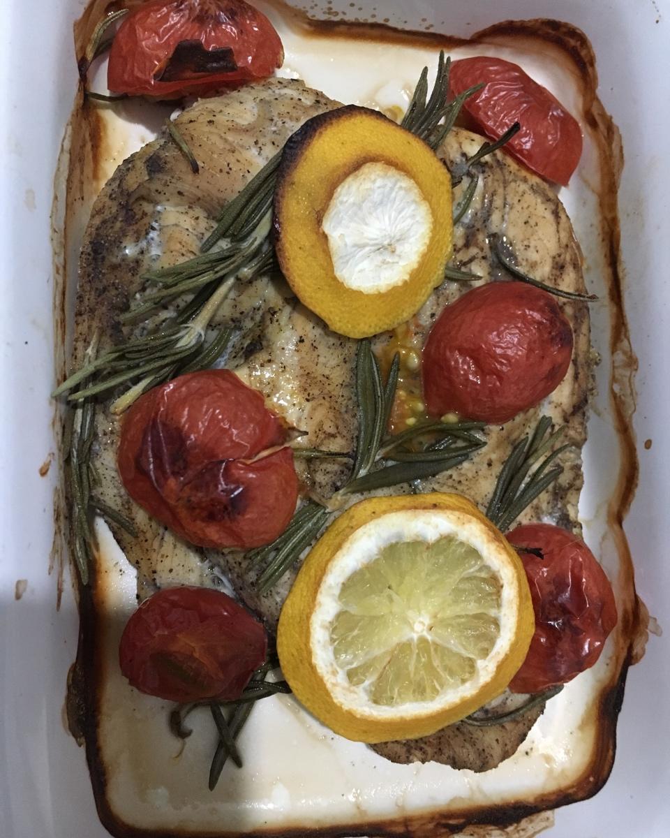 迷迭香柠檬烤鸡腿（或鸡翅）
