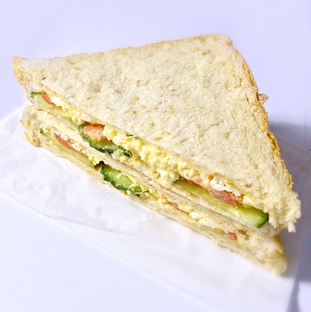 周小平平平做的鸡蛋三明治