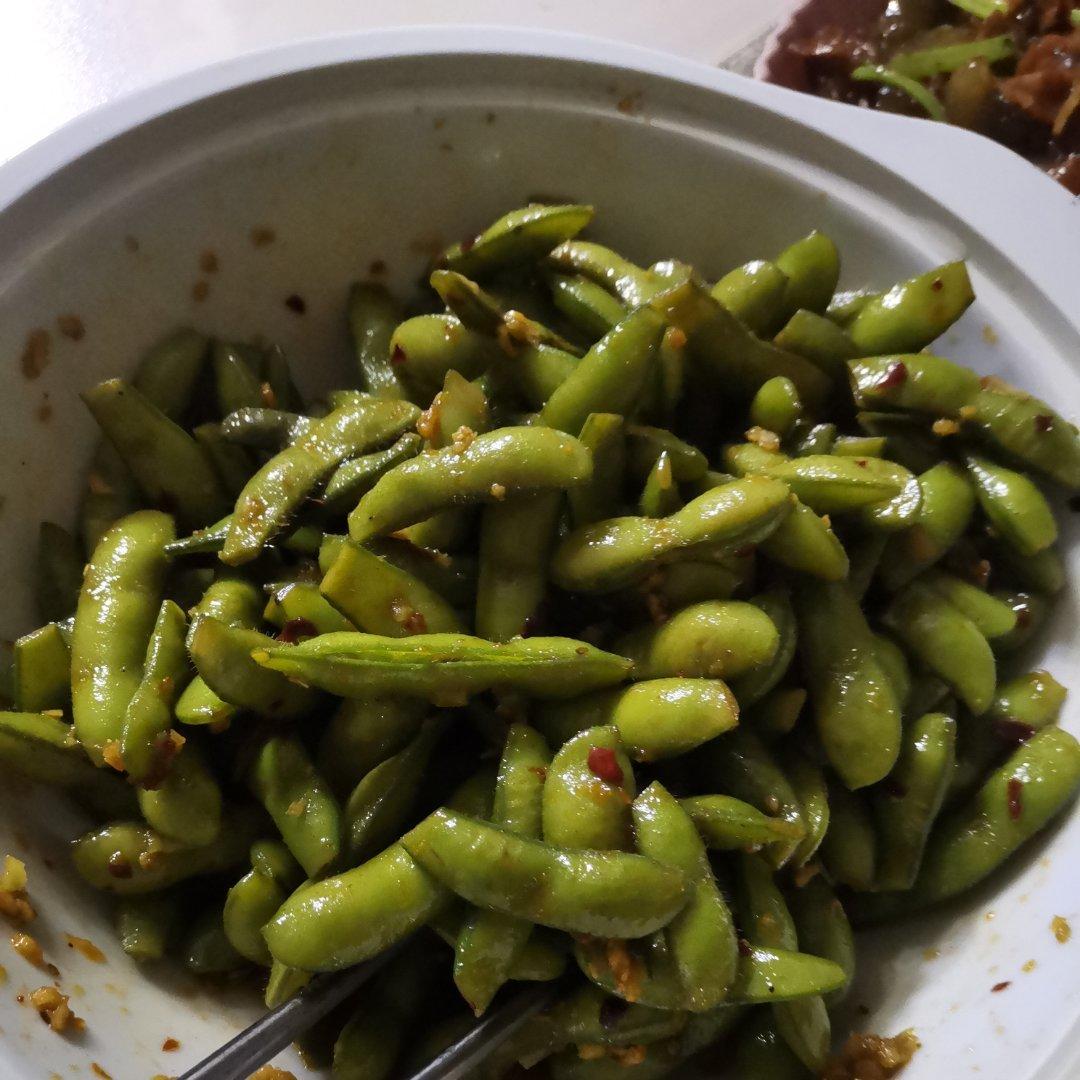 夏日爽口凉拌毛豆