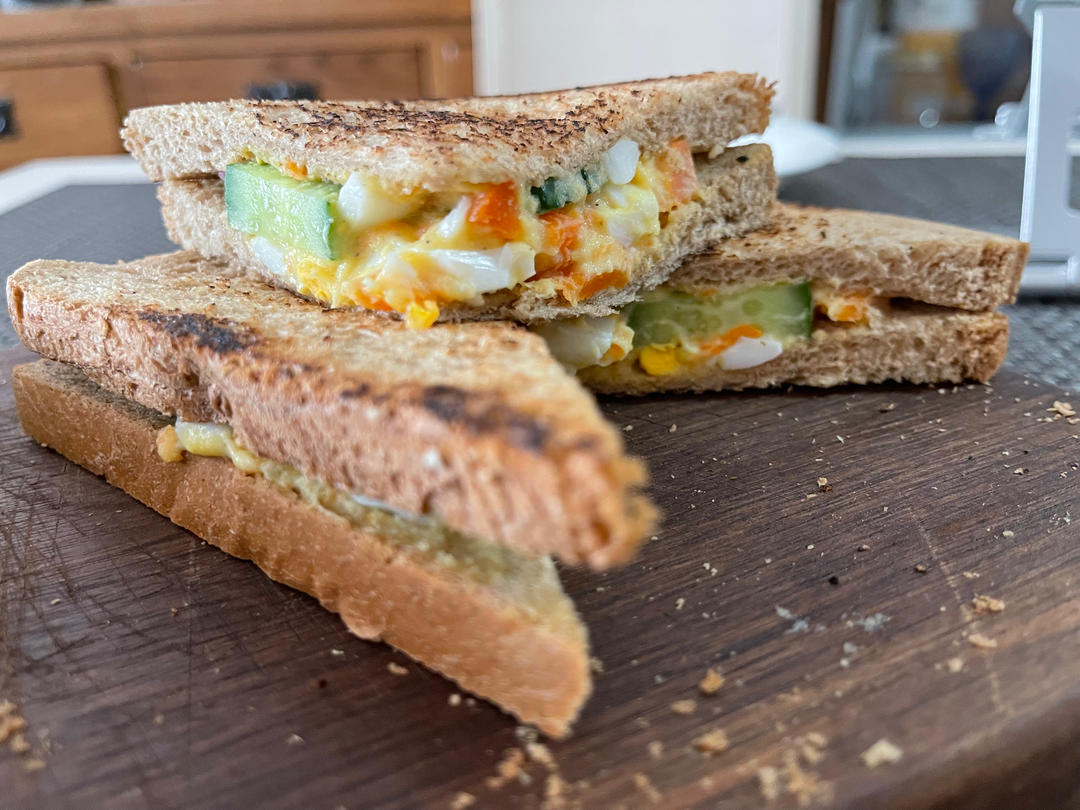 健康早餐🥣 | 日式土豆泥沙拉三明治🥪