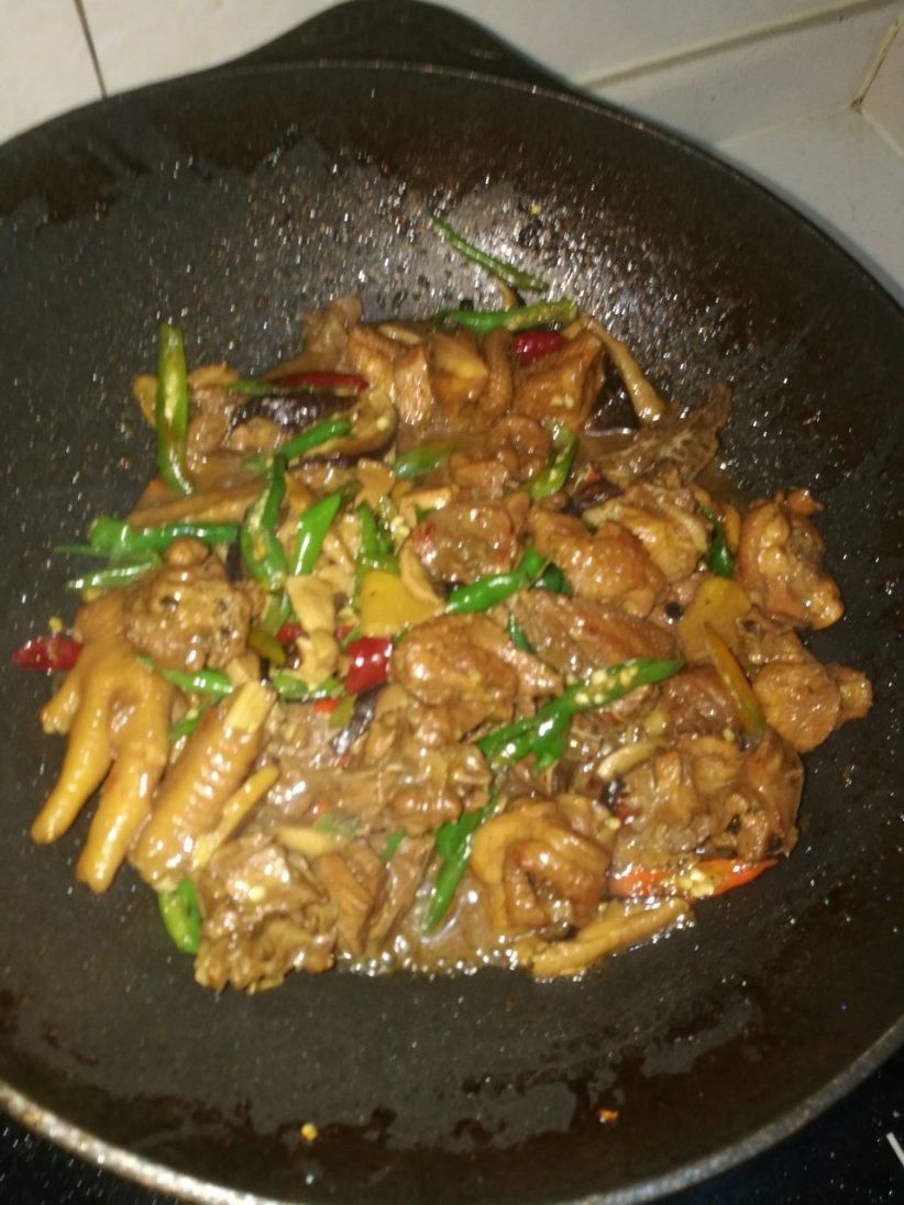 辣椒炒鸡（临沂家常）