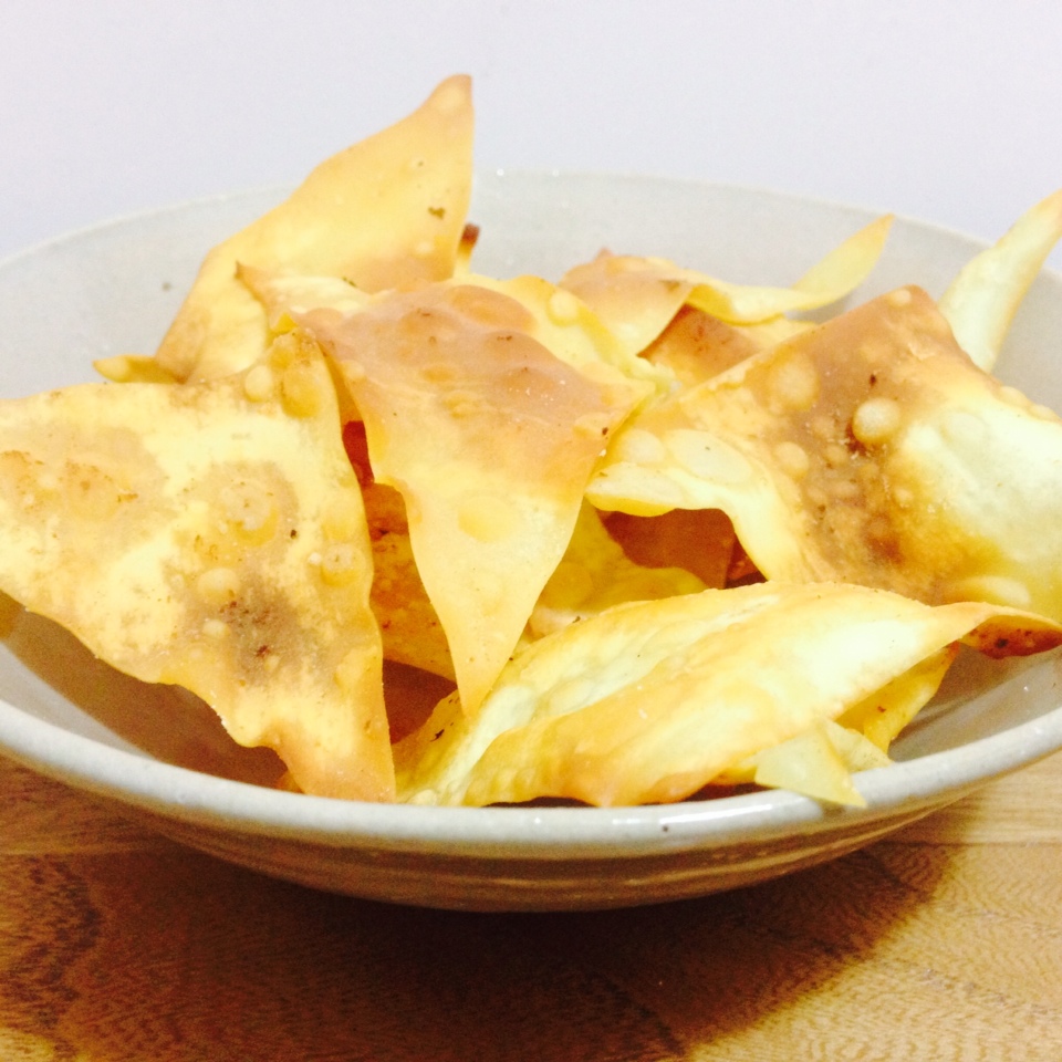 煎馄饨皮