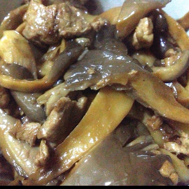 炒蘑菇