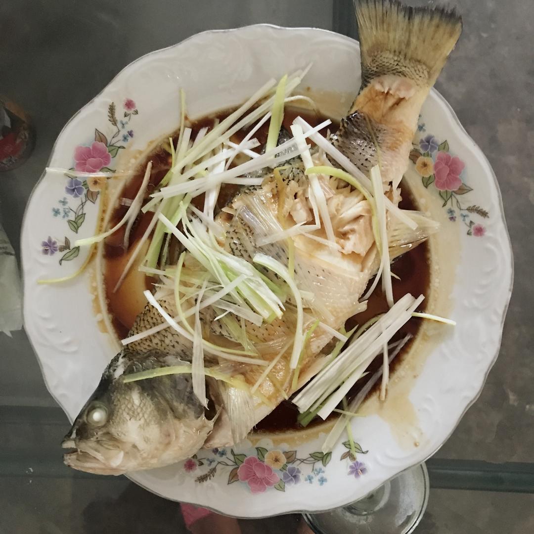 超入味清蒸鱼～清蒸鲈鱼桂花鱼（家常独创）