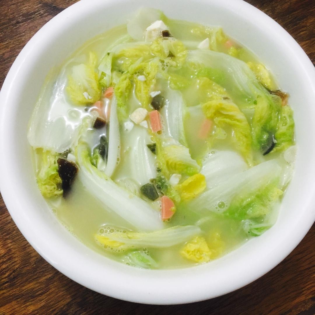 奇迹桥做的上汤娃娃菜