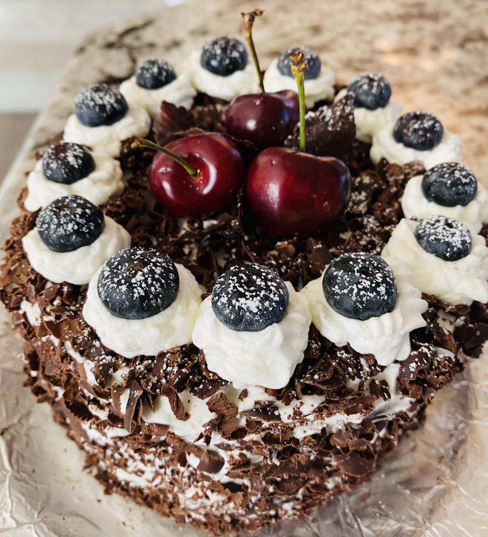 yanmoxin做的黑森林蛋糕