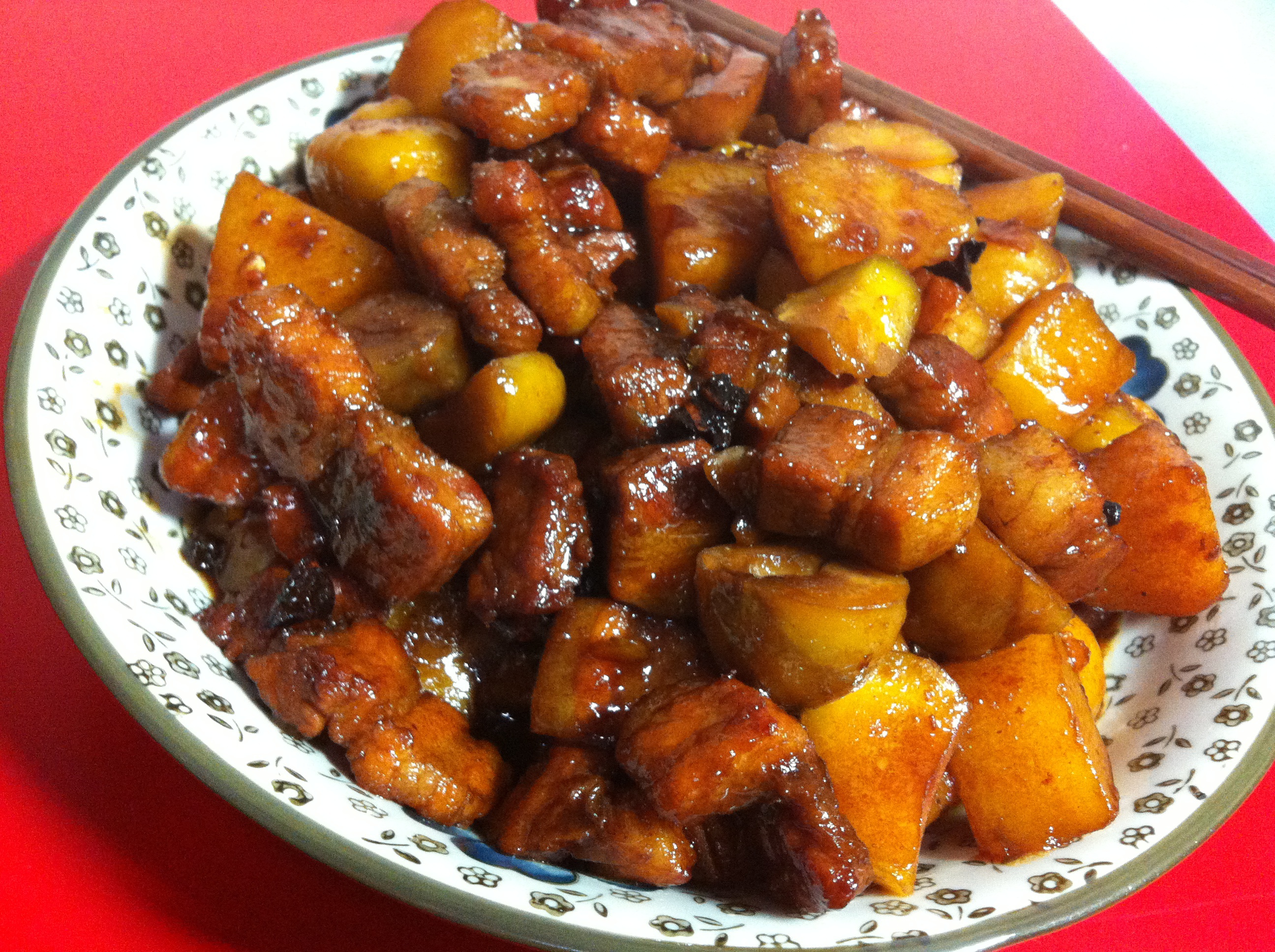 板栗烧肉