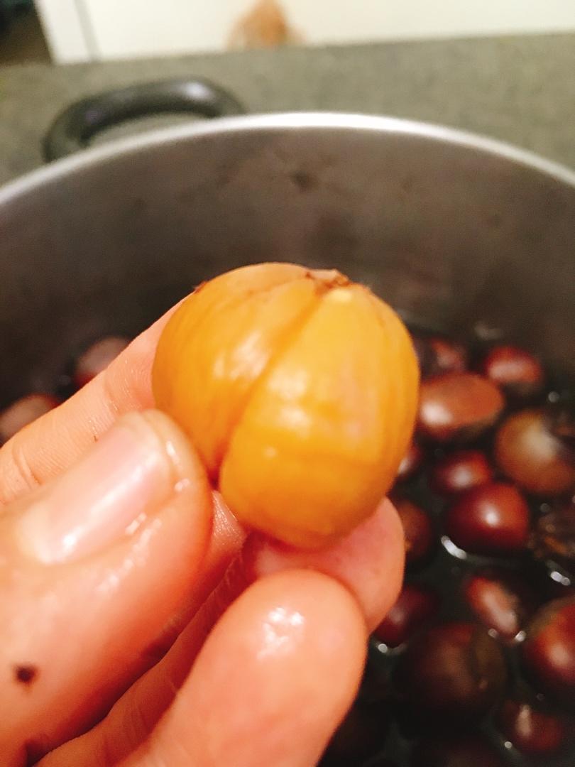 煮栗子（绍兴做法）