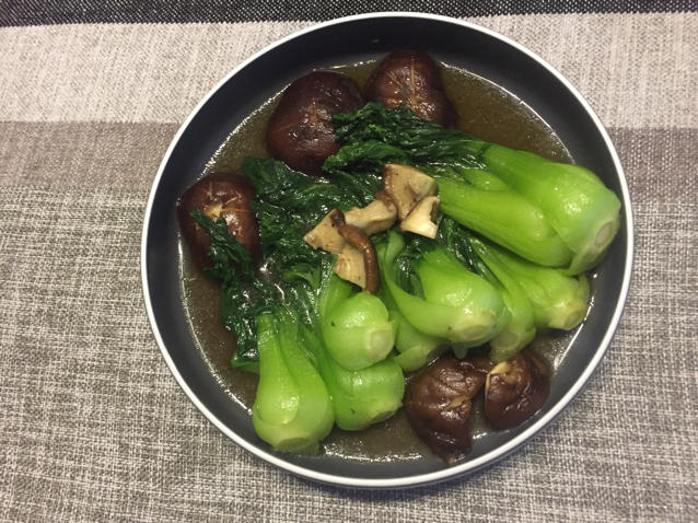 蚝油香菇小油菜