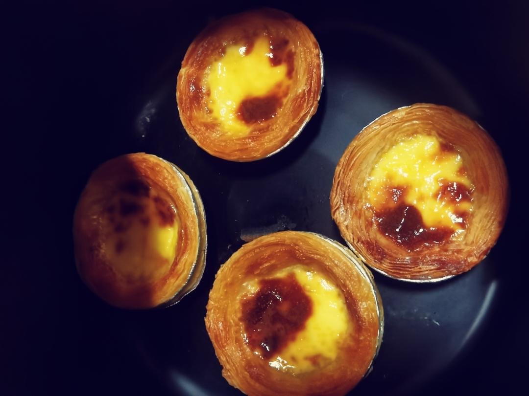 空气炸锅版全蛋葡式蛋挞『秒杀KFC』悠伴空气炸锅