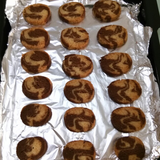 大理石饼干