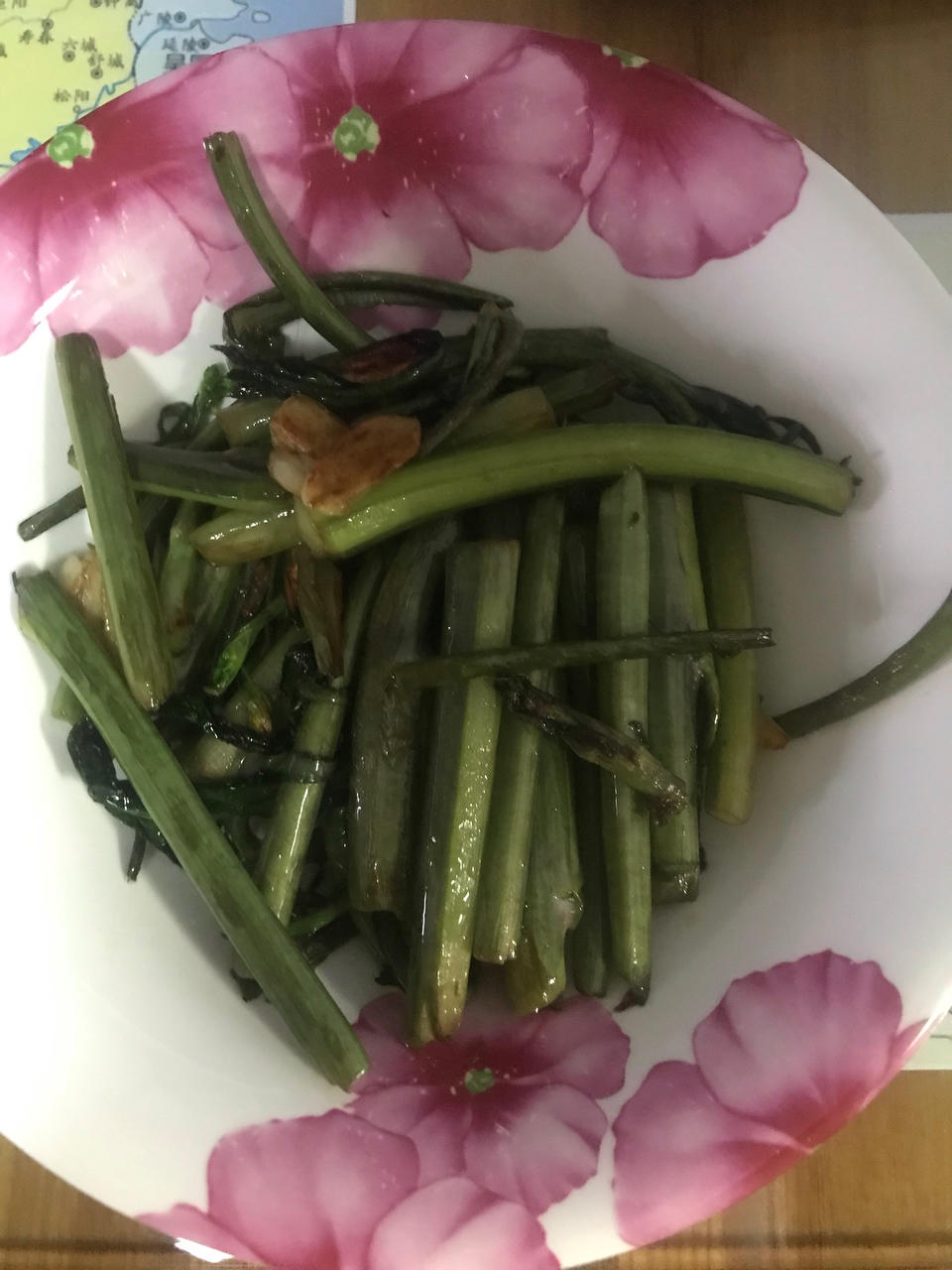 炝炒红菜苔
