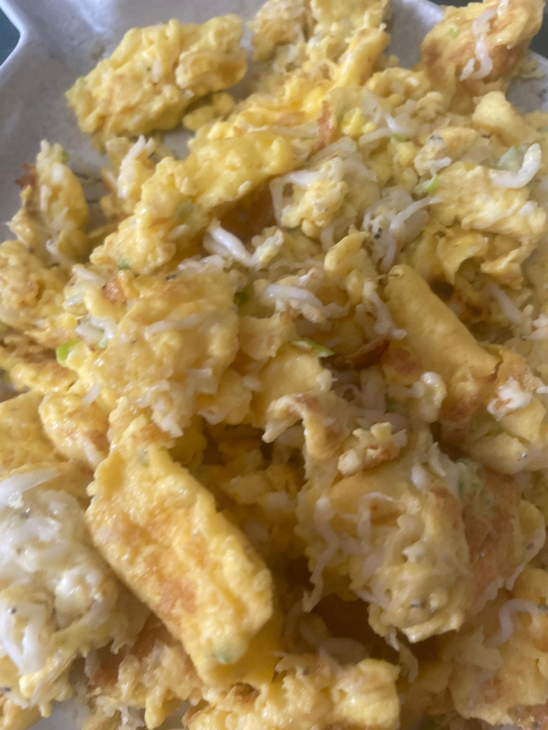 极简极味美之银鱼炒蛋
