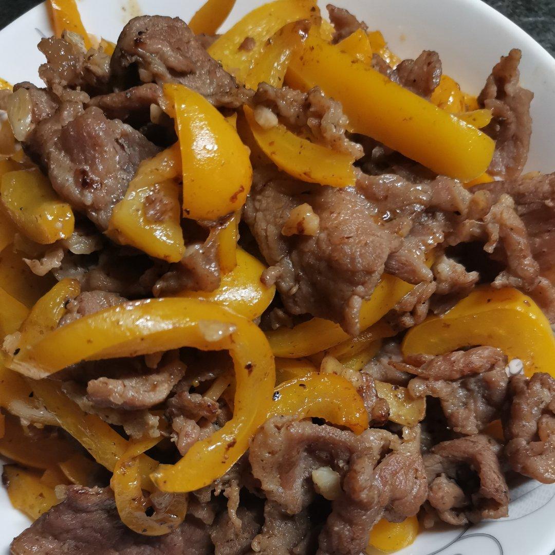 青椒炒牛肉