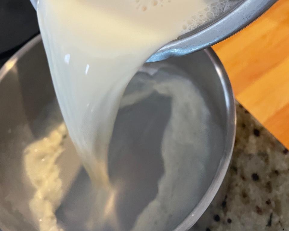 纯奶手撕吐司的做法 步骤1