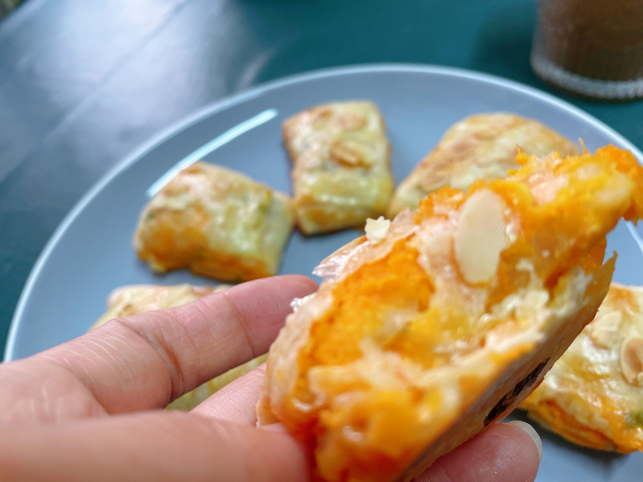 红薯的最好吃的做法🍠红薯饼手抓饼