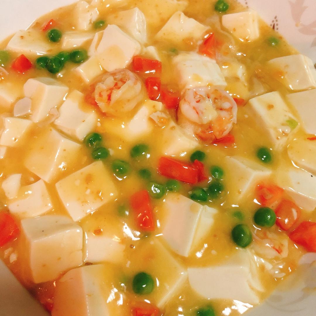 蟹黄豆腐（咸蛋黄版）