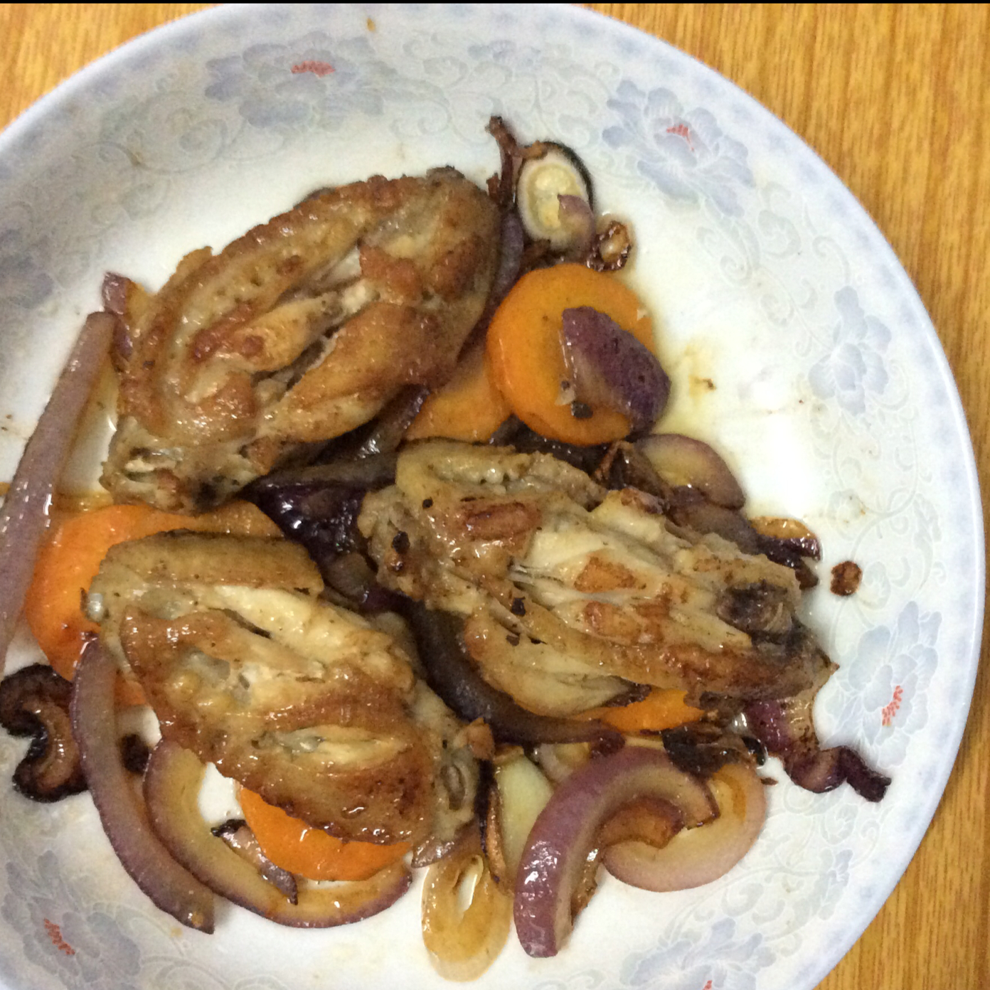 香煎鸡翅